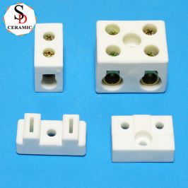 Standard 2 Way Ceramic Terminal Block 40 Amps for Cable Wiring